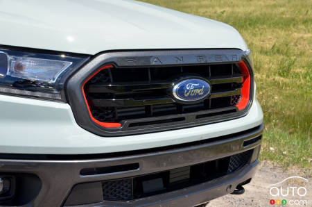 2021 Ford Ranger Tremor, front grille